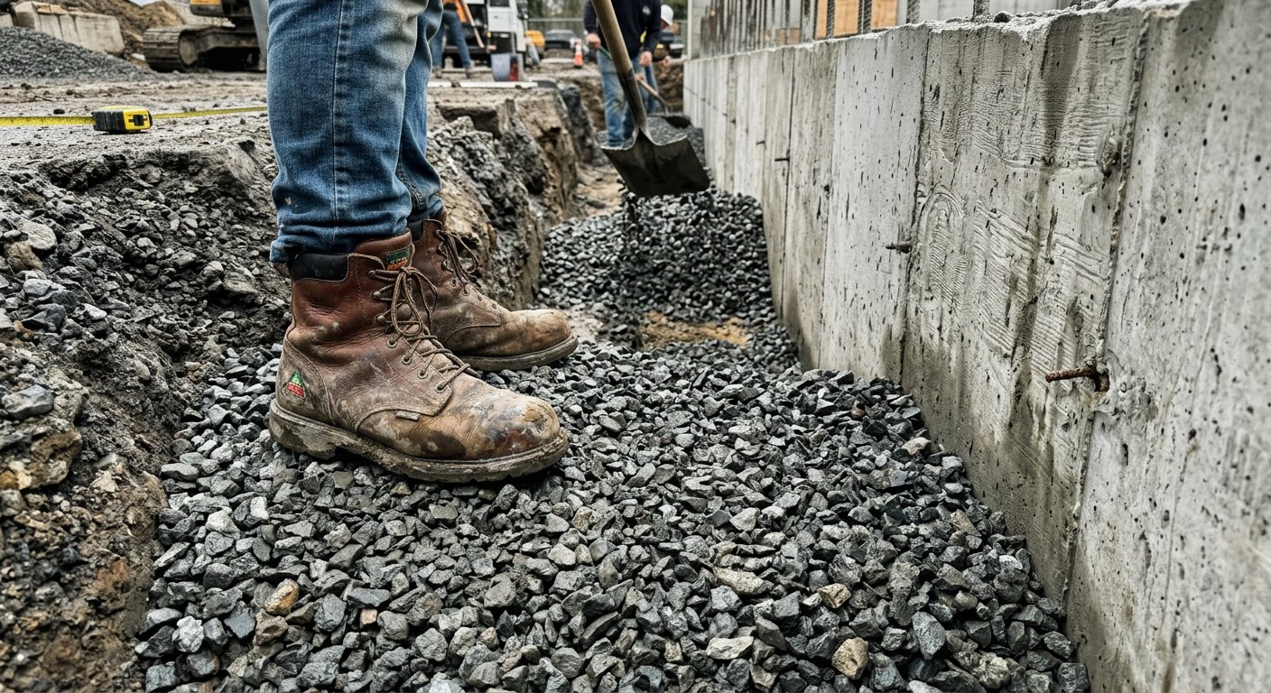 Zasypywanie fundamentów – czym zasypać wykop i jak prawidłowo zagęścić grunt?